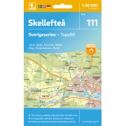111 Skellefteå Sverigeserien 1:50 000
